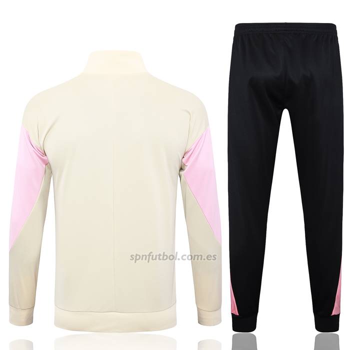 Chandal de Chaqueta del Paris Saint-Germain Jordan Nino 2024-2025 Amarillo